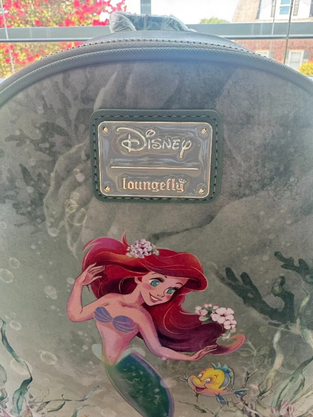 Disney Loungefly Green Ariel Mini Backpack New with Tags